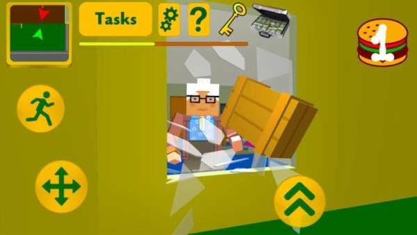 Craft Granny. Blocky Neighbor Escape 3D स्क्रीनशॉट 7