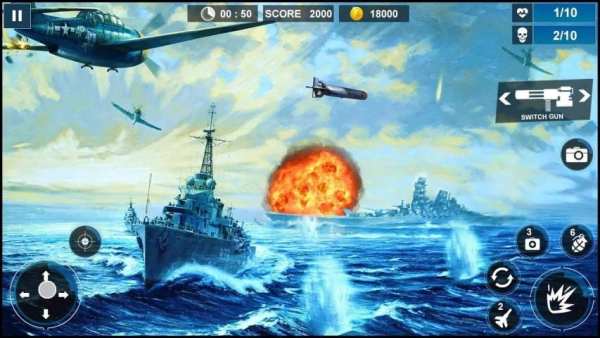 Navy War Machine Gun Shoot : Shooters Action Games screenshot 4