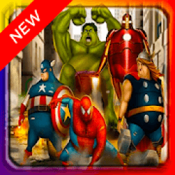 Avengers Hero Jigsaw Best power icon