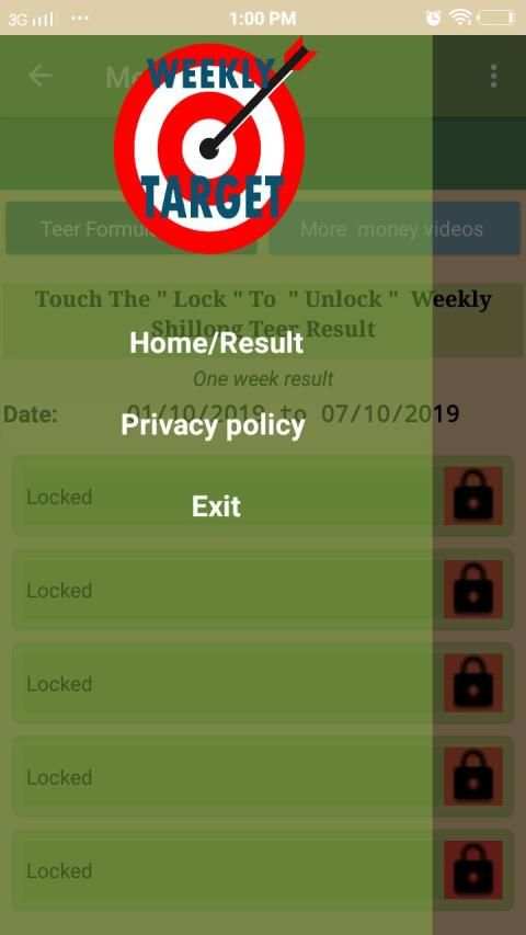 Shillong teer weekly target screenshot 5
