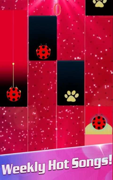 Piano Ladybug Noir screenshot 4