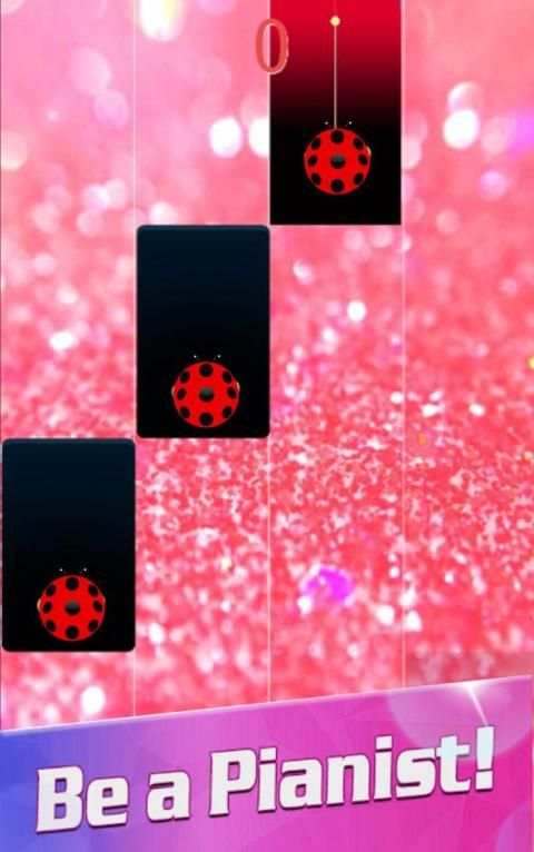 Piano Ladybug Noir screenshot 3