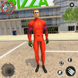 Flying Rope Hero Vice Town-Deadhero Gangster Games आइकन