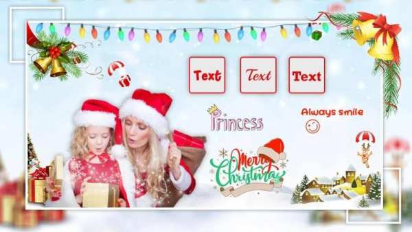 Christmas Photo Frames : Christmas Photo Editor screenshot 2