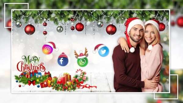 Christmas Photo Frames : Christmas Photo Editor screenshot 1