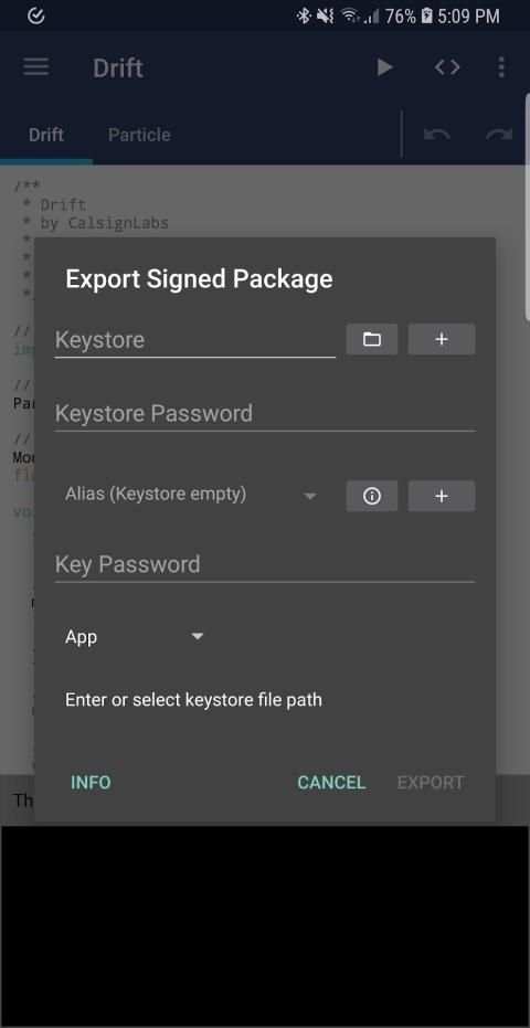 APDE - Android Processing IDE screenshot 27