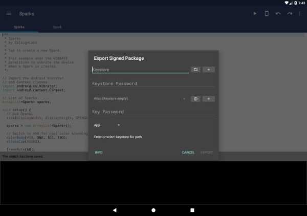 APDE - Android Processing IDE स्क्रीनशॉट 15