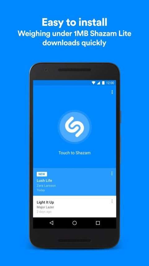 Shazam Lite - Discover Music screenshot 2