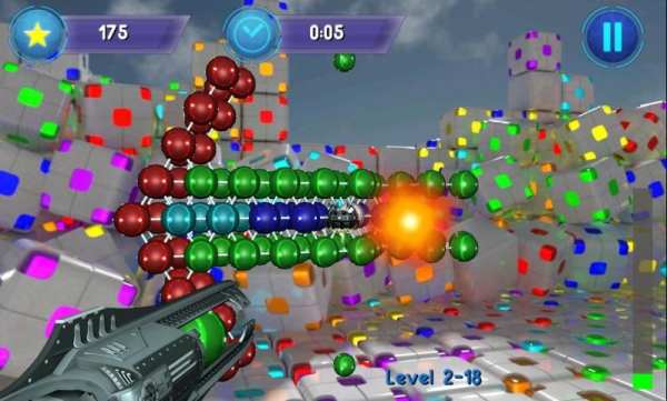 Bubble Shooter 3D स्क्रीनशॉट 9