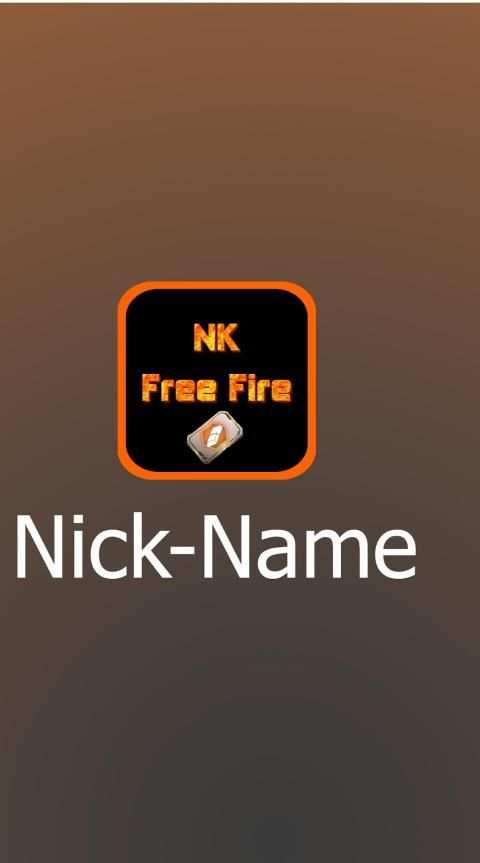 Name Maker Free Fire NickGame screenshot 1
