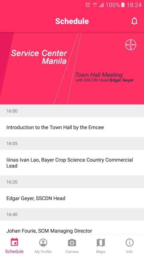 Bayer SCM Event स्क्रीनशॉट 2
