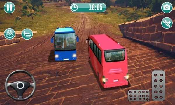 Bus Mountain Climb 3D - climbing games screenshot 1