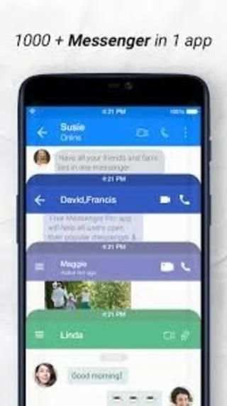 Text Messenger App: Free text message & Video chat स्क्रीनशॉट 3