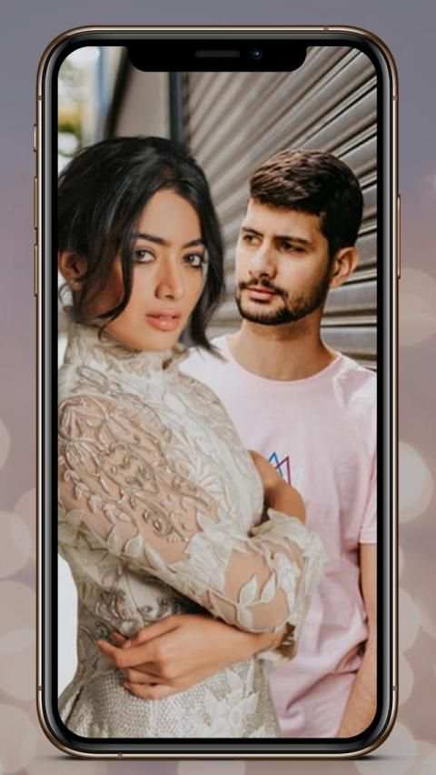 Selfie With Rashmika Mandanna: Rashmika Wallpapers screenshot 2