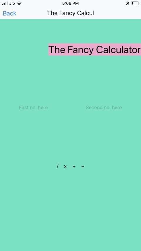 The Fancy Calculator screenshot 2