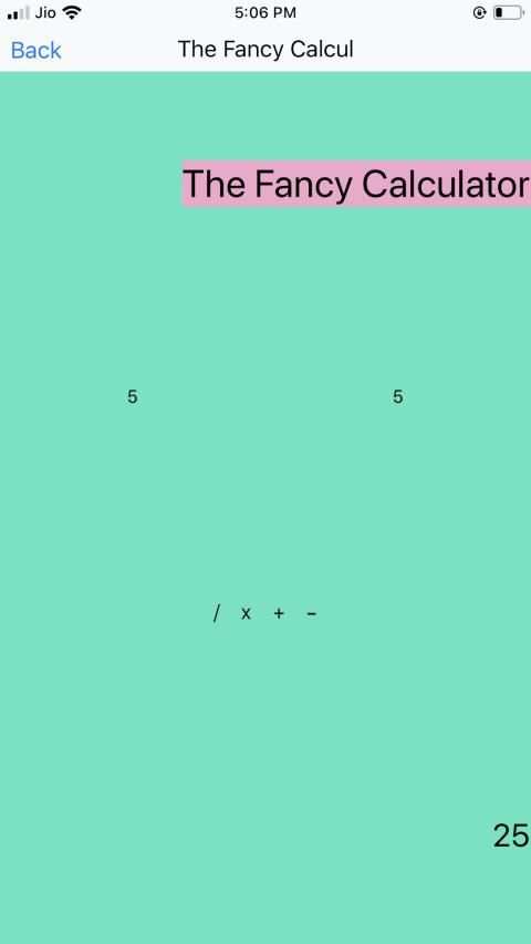 The Fancy Calculator screenshot 1