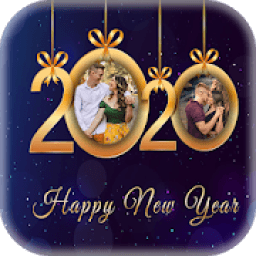 ikon *2020 New Year Photo Frames Greeting Wishes⛺*