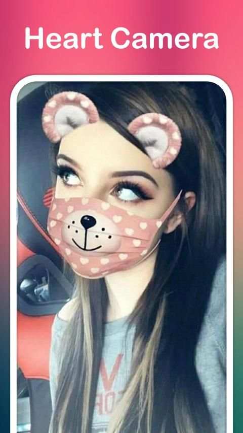 Heart Camera Selfie स्क्रीनशॉट 3