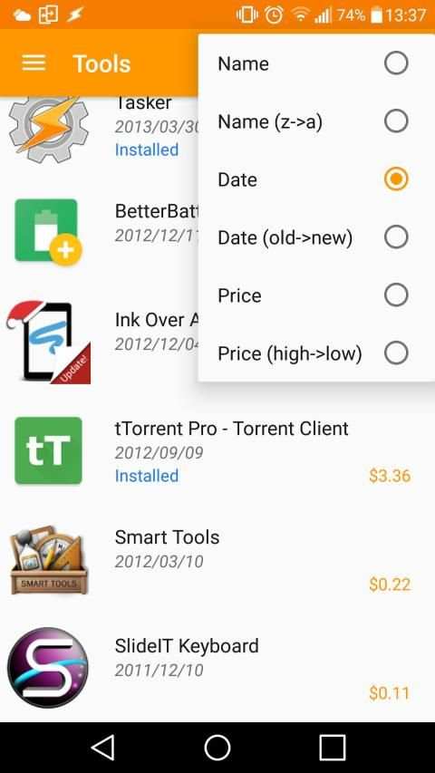 Purchased Apps (Restore your paid apps) screenshot 4