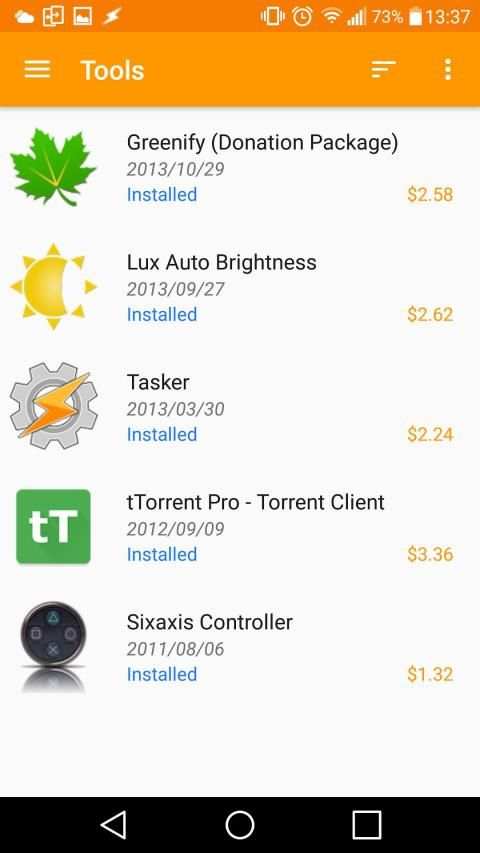 Purchased Apps (Restore your paid apps) screenshot 1
