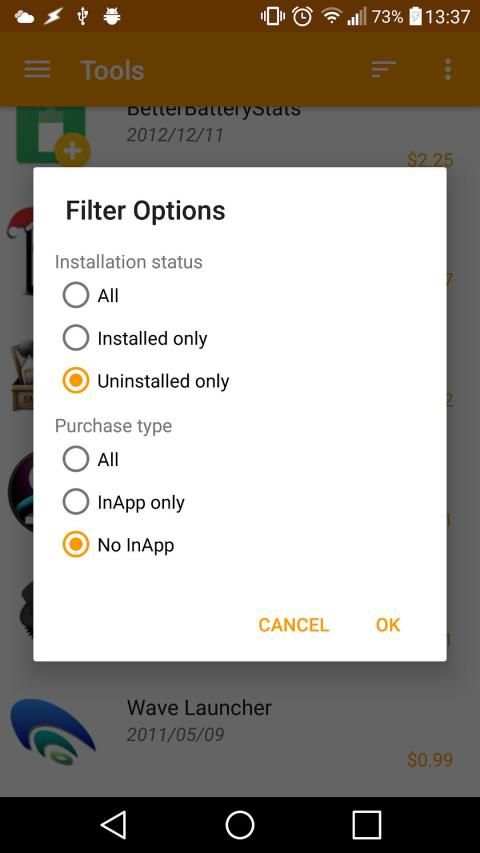 Purchased Apps (Restore your paid apps) screenshot 2