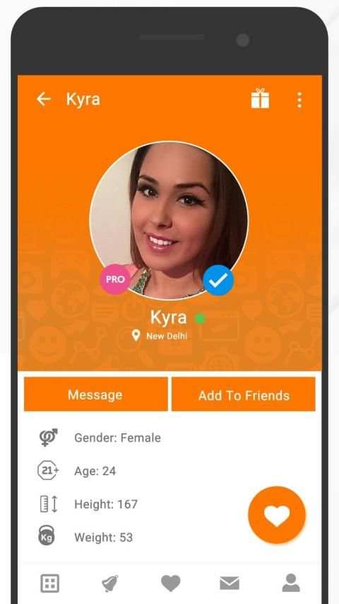 India Chat & Hindi Dating स्क्रीनशॉट 2