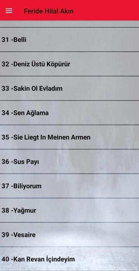Feride Hilal Akın Şarkıları 3 تصوير الشاشة