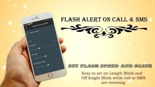 Automatic Flash Alert On Call & SMS screenshot 2