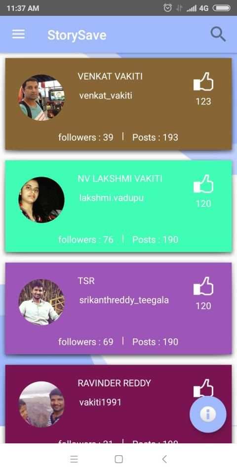 Insta Story Download from Instagram Images,Videos स्क्रीनशॉट 1