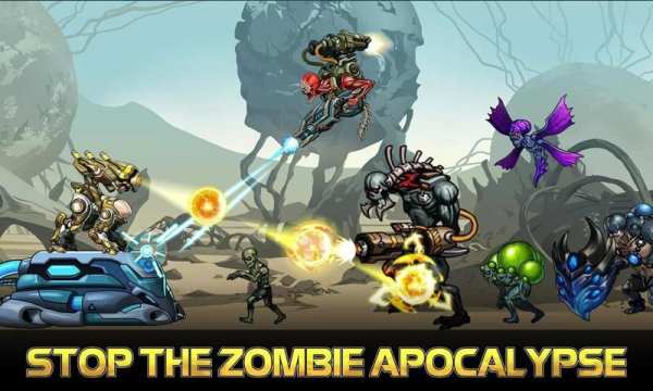Robot Vs Zombies 2 स्क्रीनशॉट 2