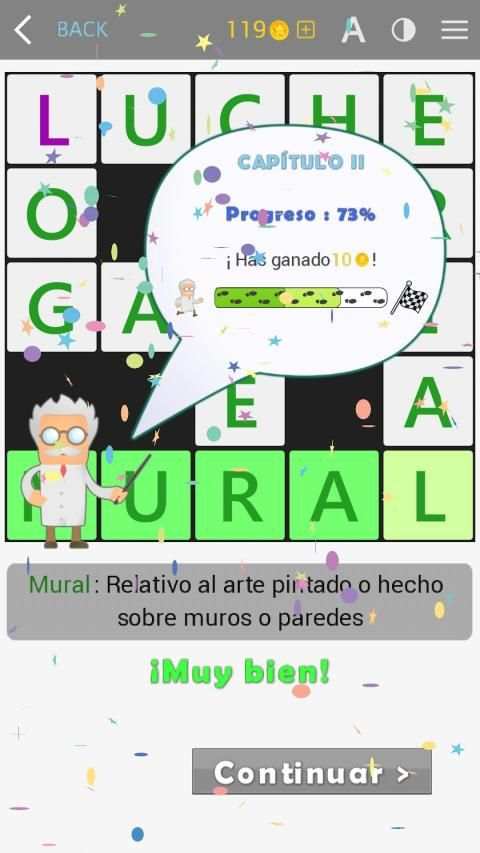 Crosswords - Spanish version (Crucigramas) screenshot 12