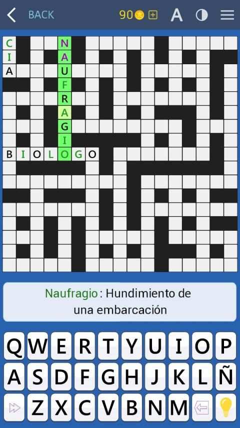 Crosswords - Spanish version (Crucigramas) screenshot 11