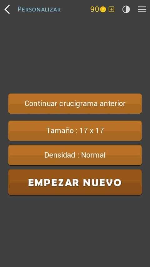 Crosswords - Spanish version (Crucigramas) screenshot 1