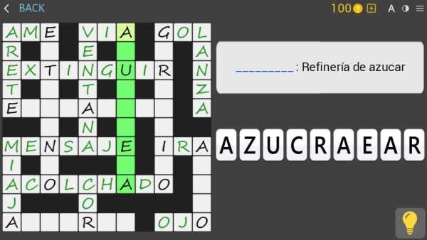 Crosswords - Spanish version (Crucigramas) screenshot 2