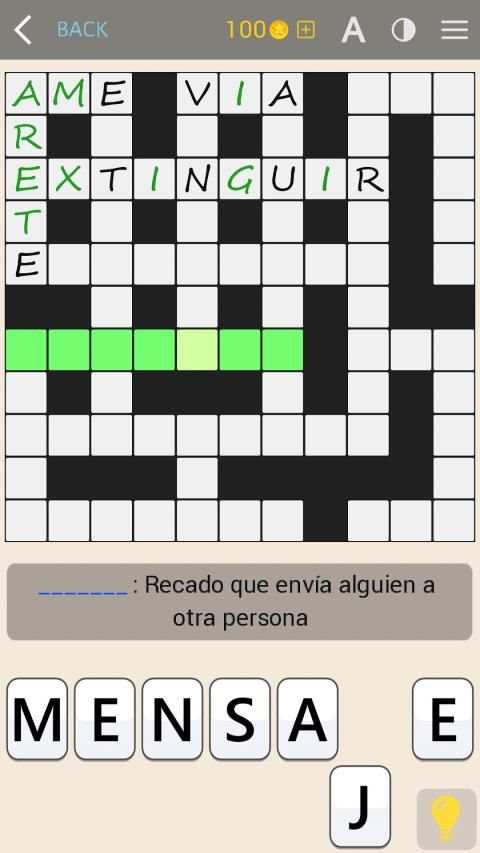 Crosswords - Spanish version (Crucigramas) screenshot 18