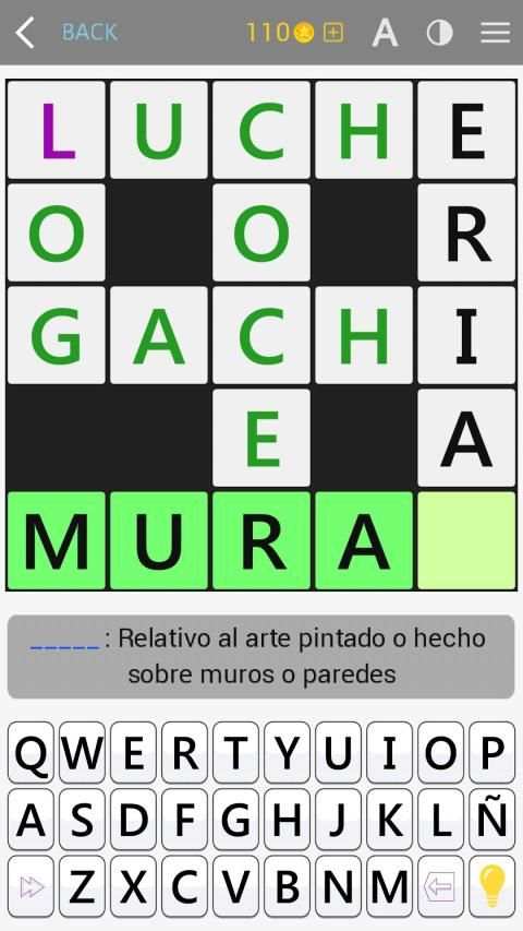 Crosswords - Spanish version (Crucigramas) screenshot 17