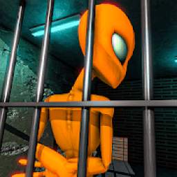 Green Alien Prison escape Game 2020