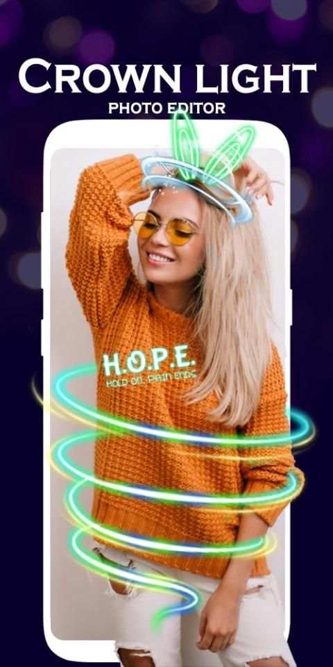 Light Crown Photo Editor screenshot 1