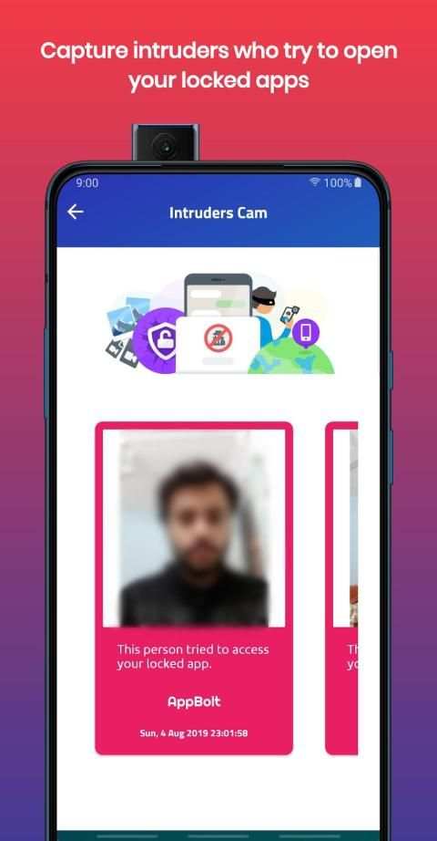 App Lock - Fingerprint, Pattern & Pin - AppBolt स्क्रीनशॉट 3