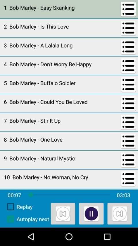 Bob Marley Songs - Offline All Music screenshot 2