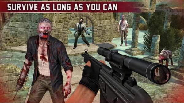 Dead Shooting Target - Zombie Shooting Games Free स्क्रीनशॉट 16