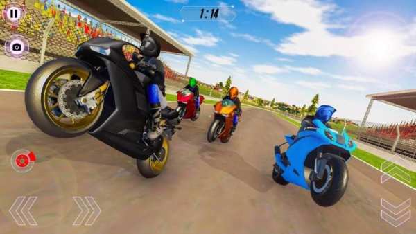 Heavy Bike Racing Highway Rider Moto Race स्क्रीनशॉट 6