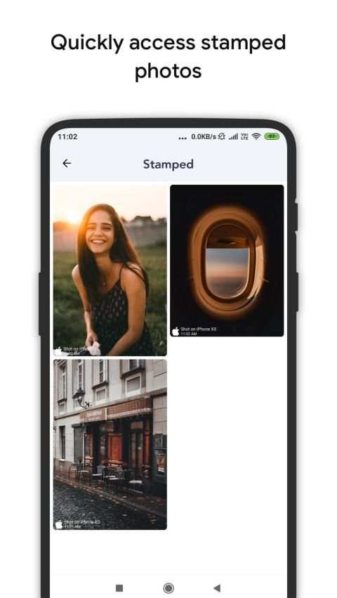 ShotOn - Photo Stamping app स्क्रीनशॉट 2
