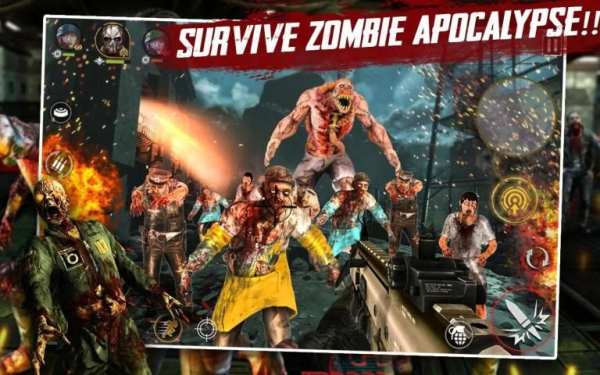 Zombie shooting: FPS Zombie hunting Game screenshot 6