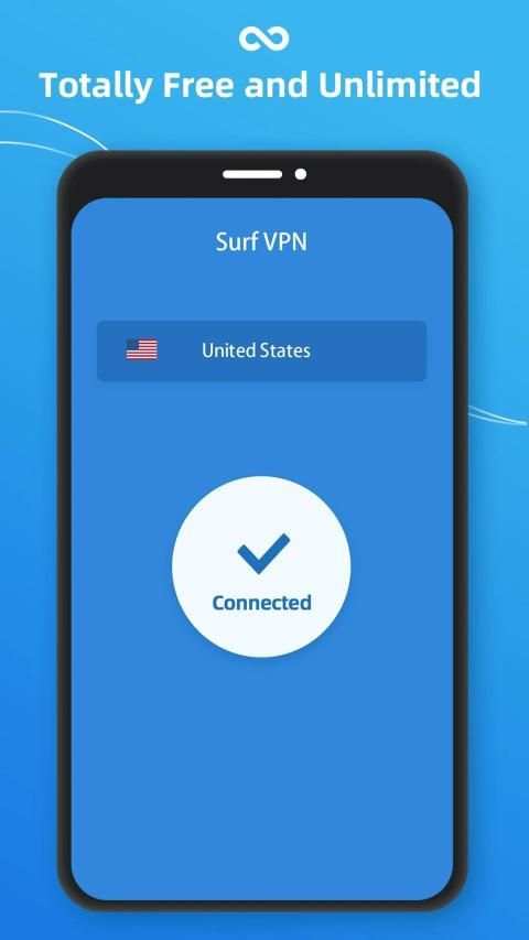 Surf VPN-Unlimited Fast Secure VPN screenshot 1