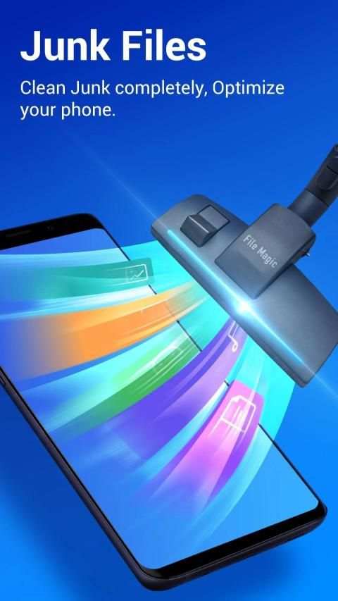 File Magic -JunkFiles, Free up space, VirusCleaner स्क्रीनशॉट 5