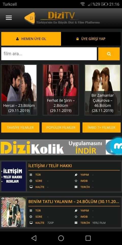 Dizi TV screenshot 3