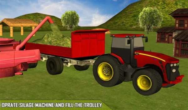 Silage Transporter Farmer Sim स्क्रीनशॉट 3