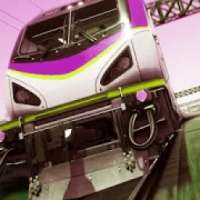Euro Train Driving Simulator 3D : Free Train 2020 logo