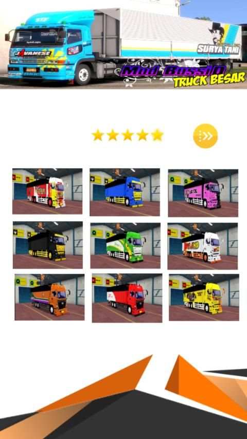 Mod Bussid Truck besar screenshot 2